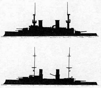 Иллюстрация к книге — Броненосцы типа «Кайзер» [pic_52.jpg]