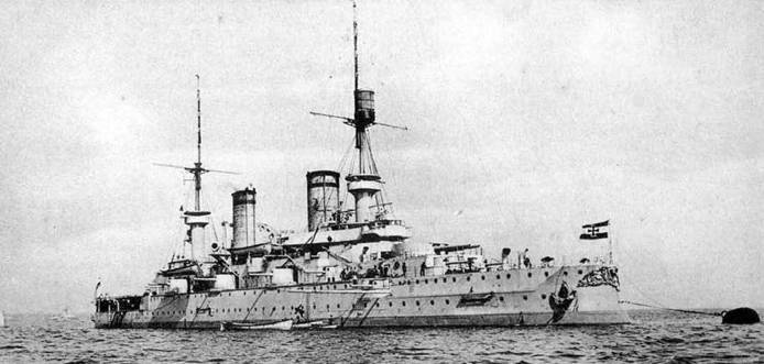 Иллюстрация к книге — Броненосцы типа «Кайзер» [pic_72.jpg]