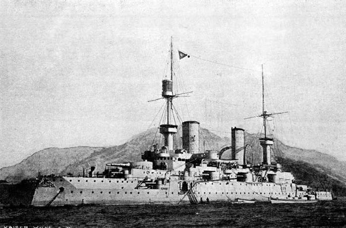 Иллюстрация к книге — Броненосцы типа «Кайзер» [pic_76.jpg]