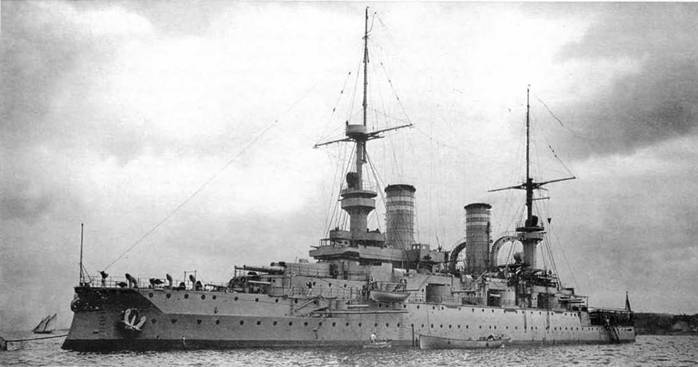 Иллюстрация к книге — Броненосцы типа «Кайзер» [pic_84.jpg]