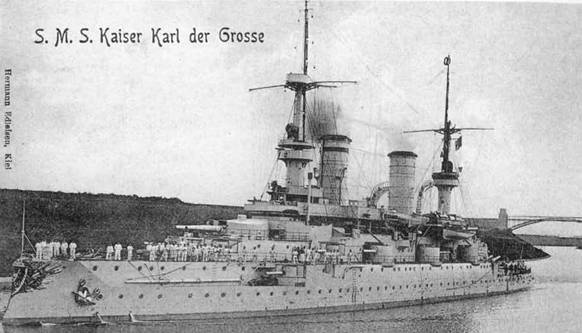 Иллюстрация к книге — Броненосцы типа «Кайзер» [pic_86.jpg]
