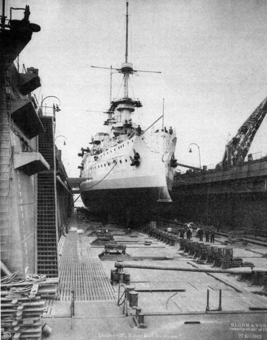 Иллюстрация к книге — Броненосцы типа «Кайзер» [pic_88.jpg]