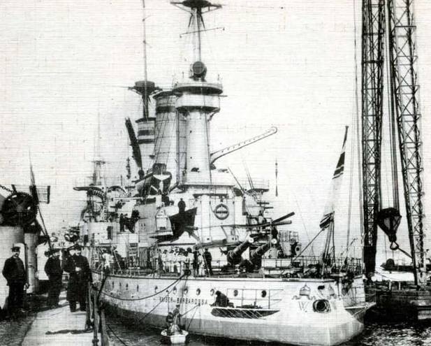 Иллюстрация к книге — Броненосцы типа «Кайзер» [pic_99.jpg]
