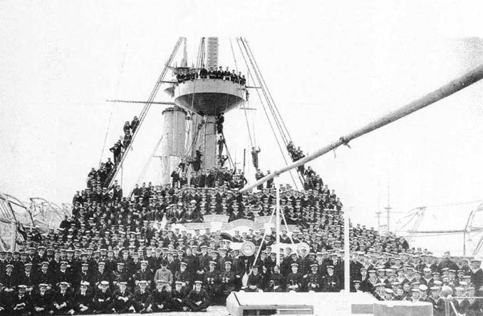 Иллюстрация к книге — Броненосцы типов “Центурион”, “Ринаун” и “Трайомф”. 1890-1920 гг. [pic_94.jpg]