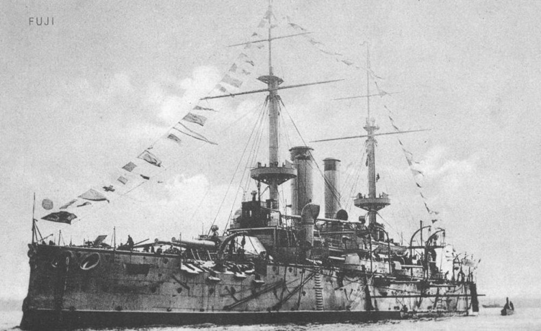 Иллюстрация к книге — Броненосцы Японии. [pic_100.jpg]