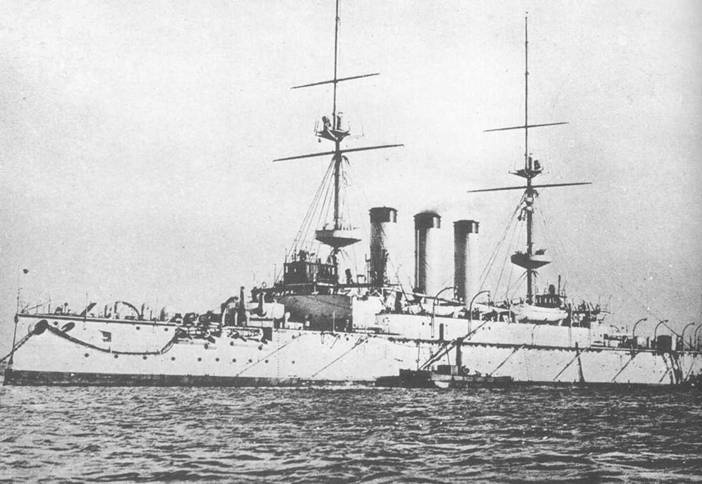 Иллюстрация к книге — Броненосцы Японии. [pic_106.jpg]