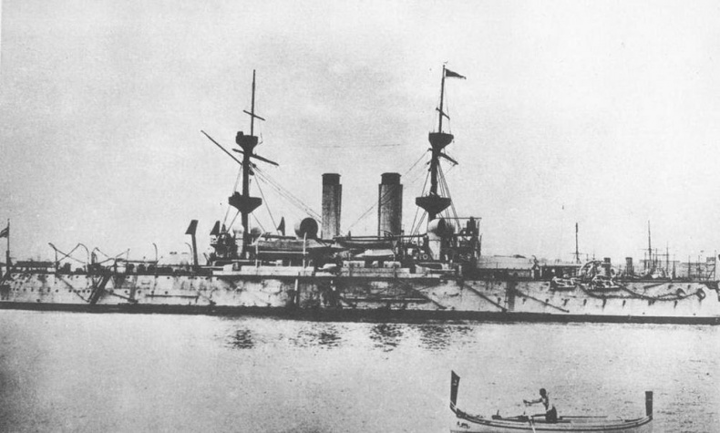 Иллюстрация к книге — Броненосцы Японии. [pic_108.jpg]