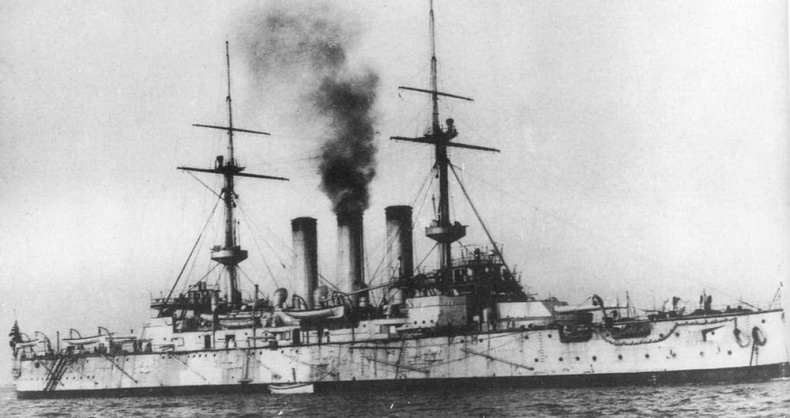 Иллюстрация к книге — Броненосцы Японии. [pic_111.jpg]