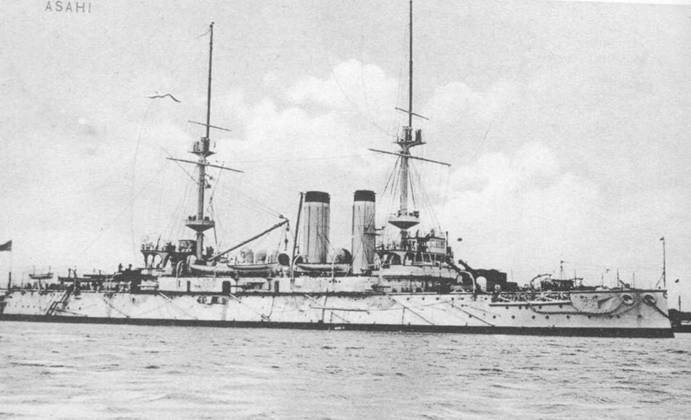 Иллюстрация к книге — Броненосцы Японии. [pic_116.jpg]