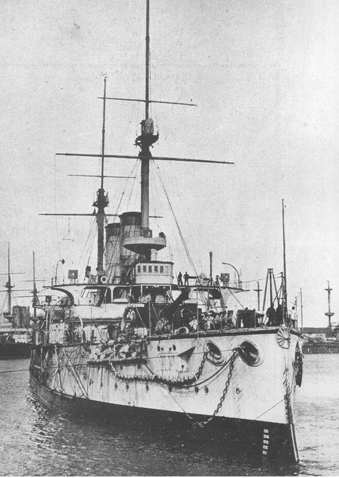 Иллюстрация к книге — Броненосцы Японии. [pic_119.jpg]