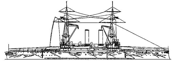Иллюстрация к книге — Броненосцы Японии. [pic_12.jpg]
