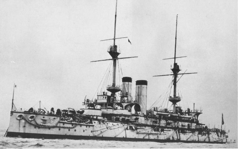 Иллюстрация к книге — Броненосцы Японии. [pic_120.jpg]