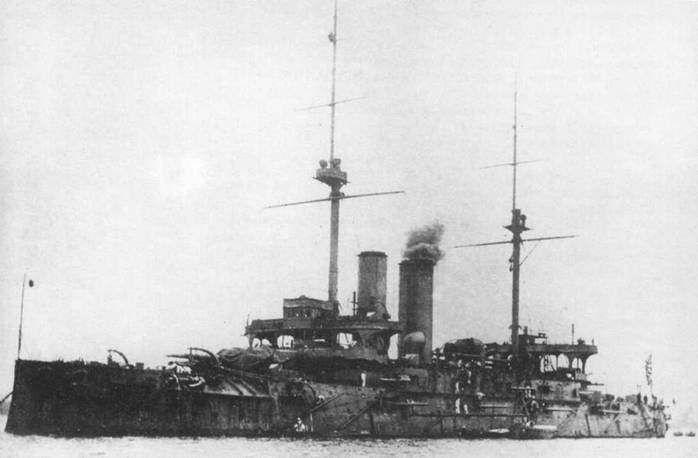 Иллюстрация к книге — Броненосцы Японии. [pic_122.jpg]