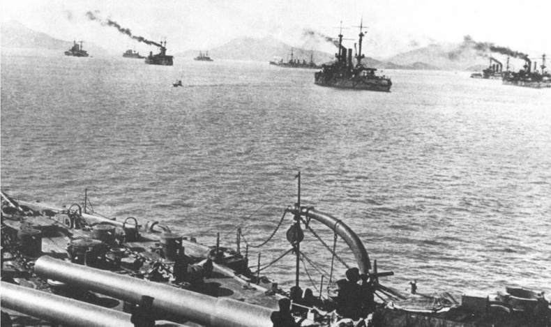 Иллюстрация к книге — Броненосцы Японии. [pic_127.jpg]