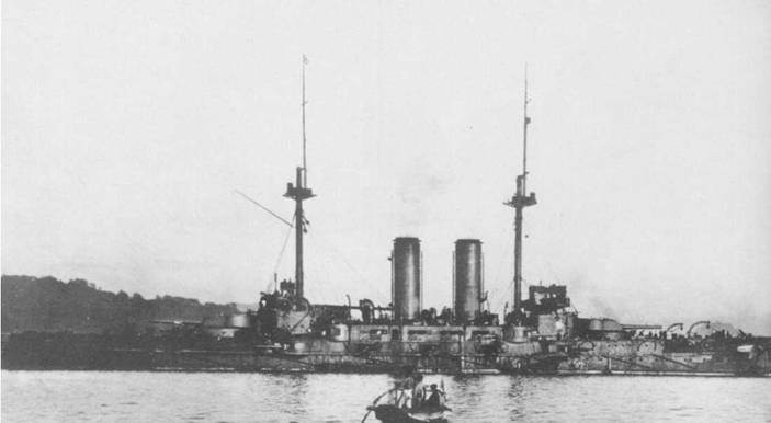 Иллюстрация к книге — Броненосцы Японии. [pic_132.jpg]