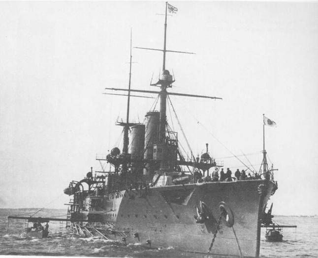 Иллюстрация к книге — Броненосцы Японии. [pic_138.jpg]