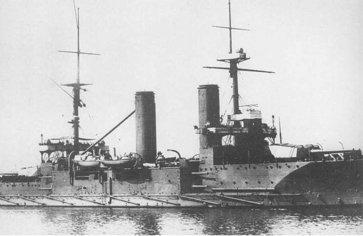 Иллюстрация к книге — Броненосцы Японии. [pic_141.jpg]