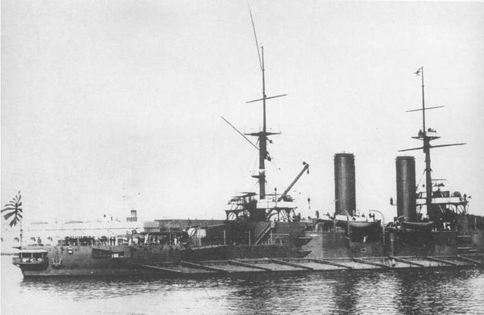 Иллюстрация к книге — Броненосцы Японии. [pic_142.jpg]