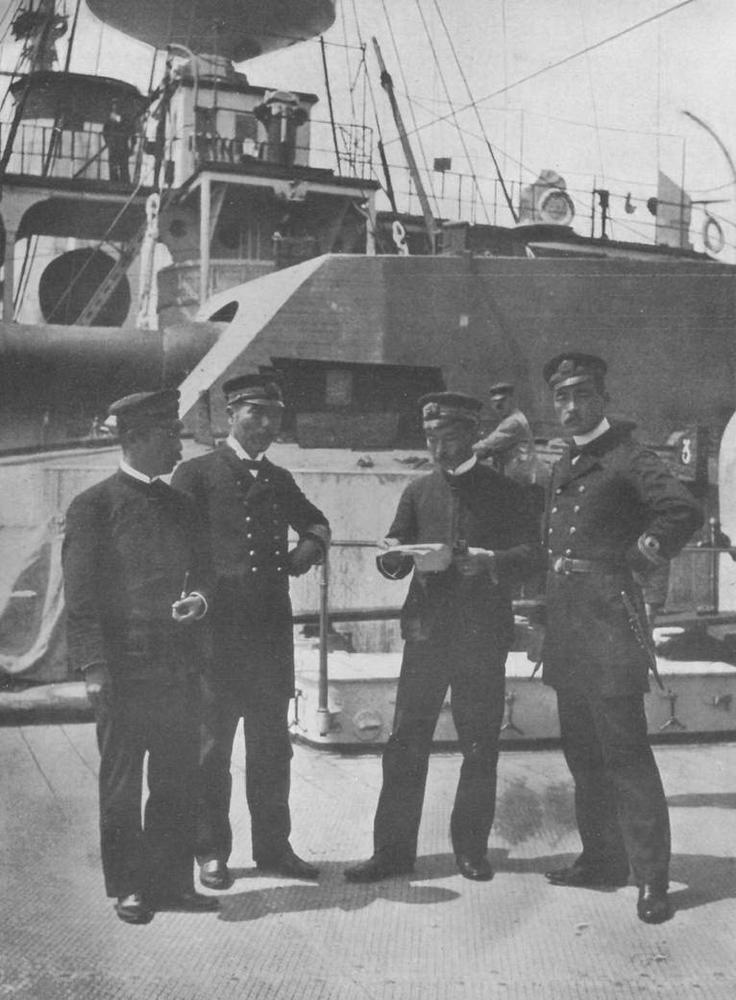 Иллюстрация к книге — Броненосцы Японии. [pic_146.jpg]