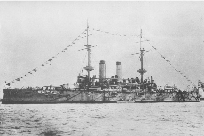 Иллюстрация к книге — Броненосцы Японии. [pic_147.jpg]