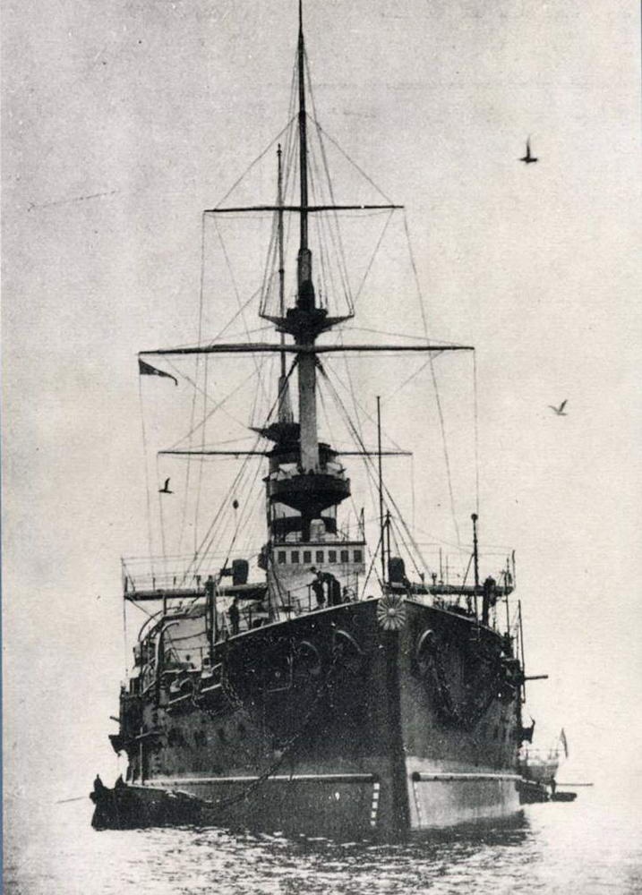 Иллюстрация к книге — Броненосцы Японии. [pic_148.jpg]