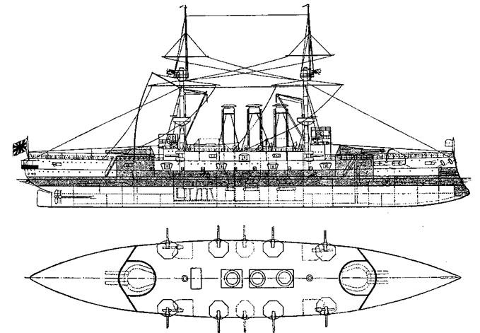 Иллюстрация к книге — Броненосцы Японии. [pic_24.jpg]