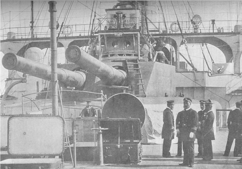 Иллюстрация к книге — Броненосцы Японии. [pic_42.jpg]