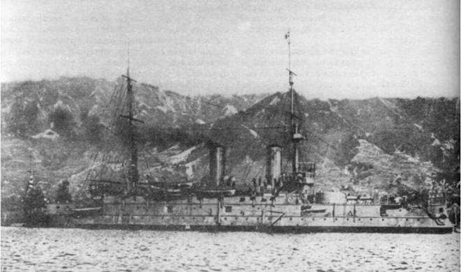 Иллюстрация к книге — Броненосцы Японии. [pic_48.jpg]