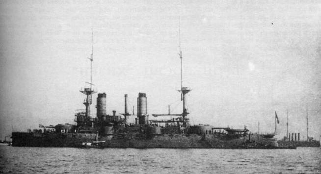 Иллюстрация к книге — Броненосцы Японии. [pic_59.jpg]