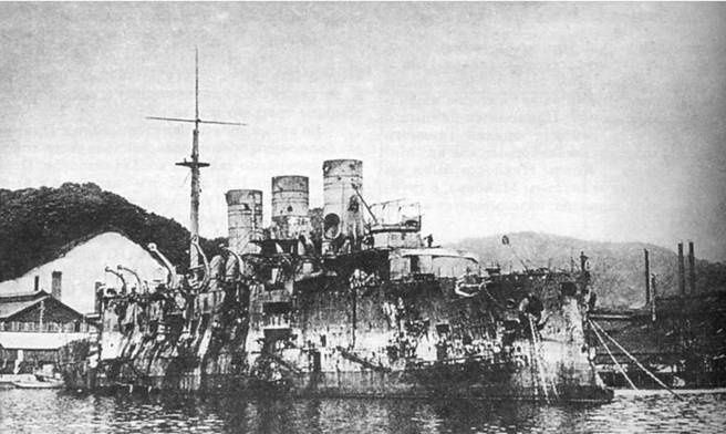 Иллюстрация к книге — Броненосцы Японии. [pic_63.jpg]