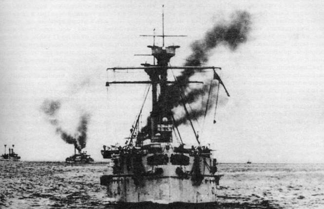 Иллюстрация к книге — Броненосцы Японии. [pic_7.jpg]