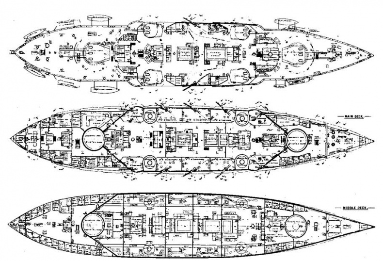 Иллюстрация к книге — Броненосцы Японии. [pic_70.jpg]
