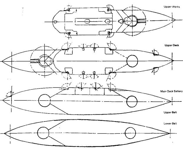 Иллюстрация к книге — Броненосцы Японии. [pic_74.jpg]