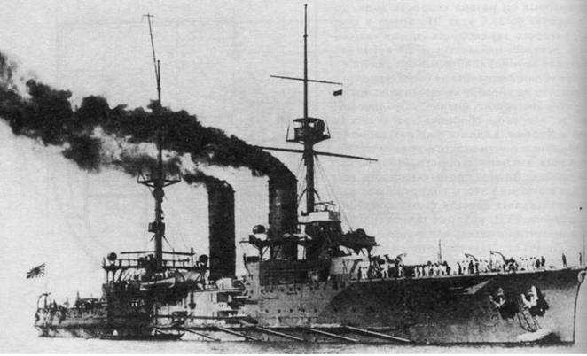 Иллюстрация к книге — Броненосцы Японии. [pic_76.jpg]