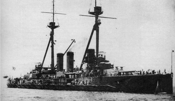 Иллюстрация к книге — Броненосцы Японии. [pic_94.jpg]