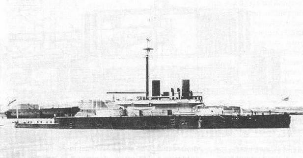 Иллюстрация к книге — Брустверно-башенные броненосцы “Глаттон”, “Девастейшен”, “Тандерер” и “Дредноут”. 1868-1908 гг. [img_19.jpg]