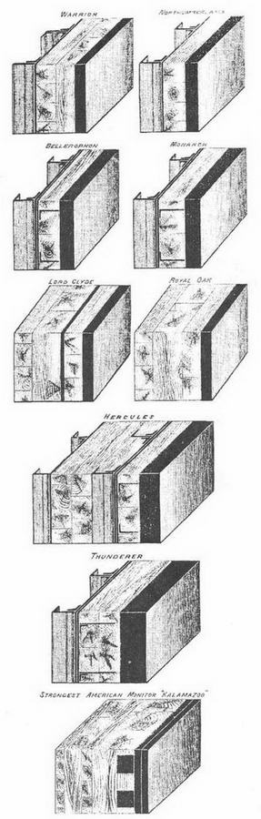 Иллюстрация к книге — Брустверно-башенные броненосцы “Глаттон”, “Девастейшен”, “Тандерер” и “Дредноут”. 1868-1908 гг. [img_29.jpg]
