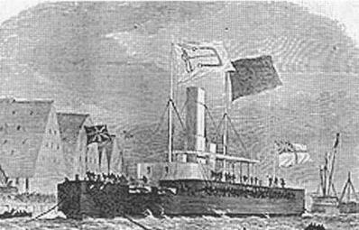 Иллюстрация к книге — Брустверно-башенные броненосцы “Глаттон”, “Девастейшен”, “Тандерер” и “Дредноут”. 1868-1908 гг. [img_41.jpg]