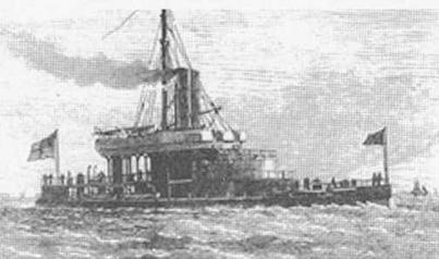 Иллюстрация к книге — Брустверно-башенные броненосцы “Глаттон”, “Девастейшен”, “Тандерер” и “Дредноут”. 1868-1908 гг. [img_43.jpg]