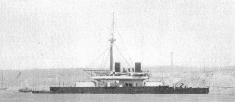 Иллюстрация к книге — Брустверно-башенные броненосцы “Глаттон”, “Девастейшен”, “Тандерер” и “Дредноут”. 1868-1908 гг. [img_46.jpg]