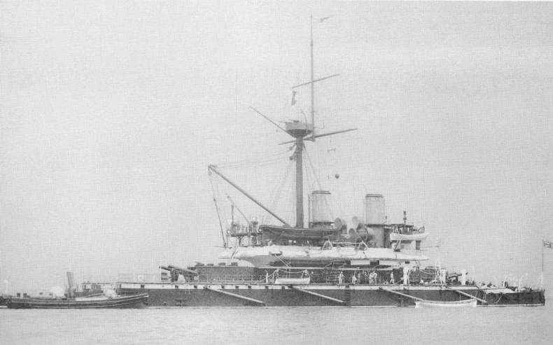 Иллюстрация к книге — Брустверно-башенные броненосцы “Глаттон”, “Девастейшен”, “Тандерер” и “Дредноут”. 1868-1908 гг. [img_55.jpg]