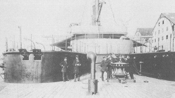 Иллюстрация к книге — Брустверно-башенные броненосцы “Глаттон”, “Девастейшен”, “Тандерер” и “Дредноут”. 1868-1908 гг. [img_60.jpg]