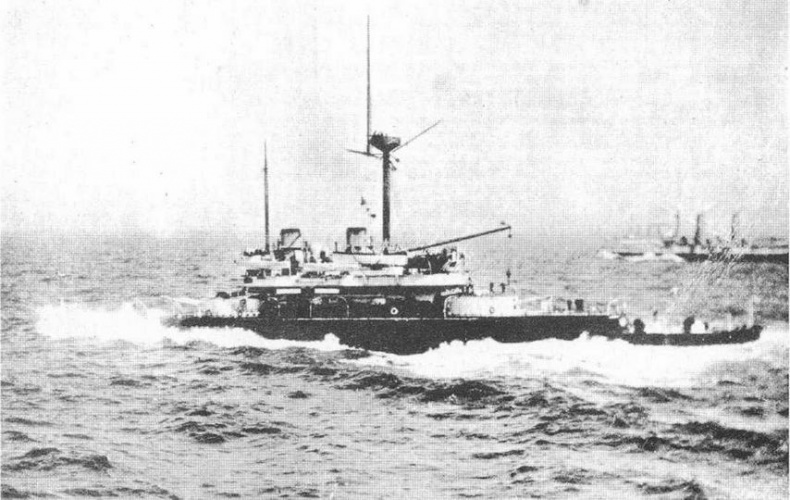 Иллюстрация к книге — Брустверно-башенные броненосцы “Глаттон”, “Девастейшен”, “Тандерер” и “Дредноут”. 1868-1908 гг. [img_63.jpg]