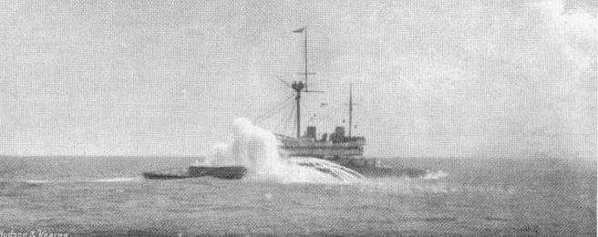 Иллюстрация к книге — Брустверно-башенные броненосцы “Глаттон”, “Девастейшен”, “Тандерер” и “Дредноут”. 1868-1908 гг. [img_69.jpg]