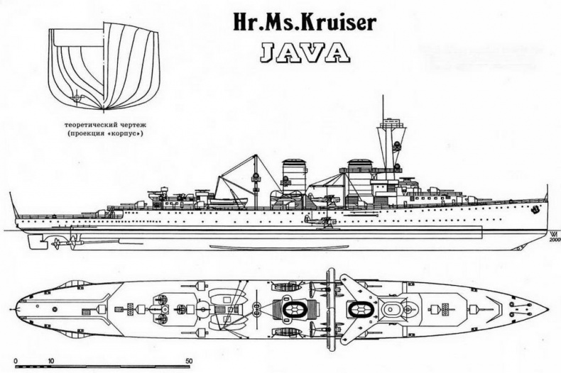 Иллюстрация к книге — Голландские крейсера Второй Мировой войны [img_20.jpg]