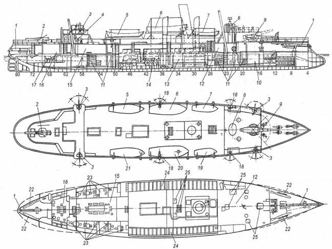 Иллюстрация к книге — Канонерские лодки первой эскадры флота Тихого океана в русско-японской войне, 1904–1905 [pic_24.jpg]