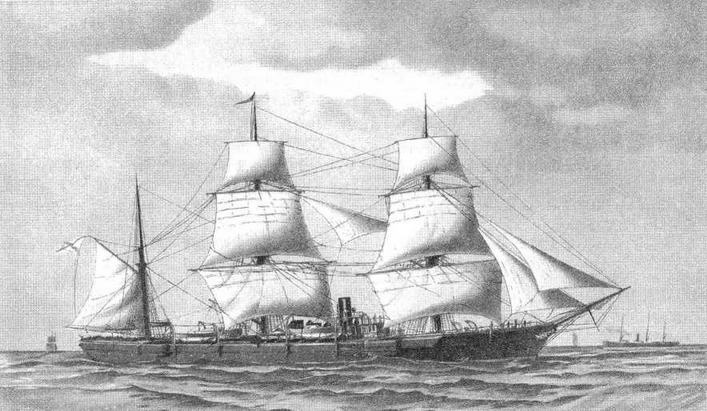 Иллюстрация к книге — Корветы “Витязь” и “Рында”. 1882-1922 гг. [img_1.jpg]