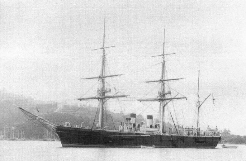 Иллюстрация к книге — Корветы “Витязь” и “Рында”. 1882-1922 гг. [img_76.jpg]