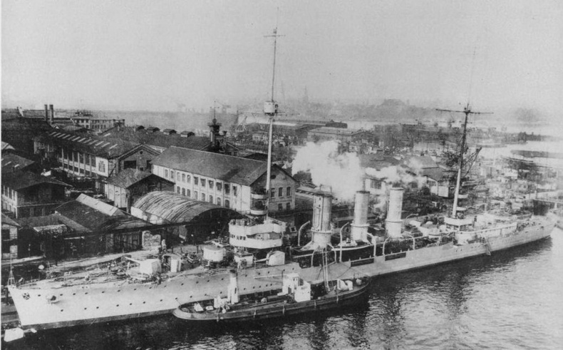 Иллюстрация к книге — Легкие крейсера германии (1914 – 1918 гг.) Часть 2 [pic_95.jpg]