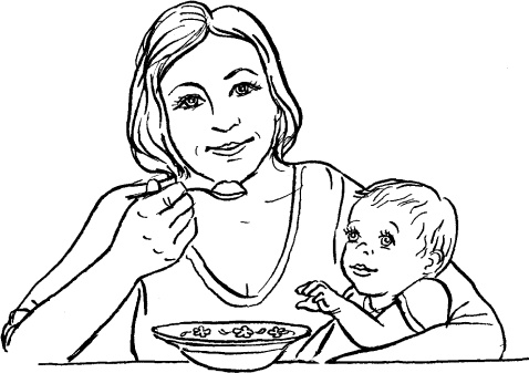 Иллюстрация к книге — Мать и дитя. Энциклопедия счастливого материнства от зачатия до первых шагов [_239.jpg]